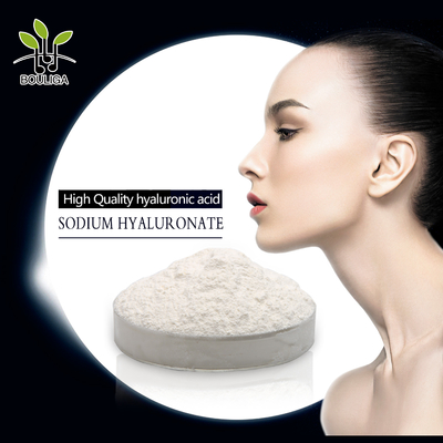Poudre d'acide hyaluronique de Hyaluronate de sodium de 95% Bouliga dans les soins de la peau