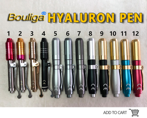 Le stylo 0.3ml d'acide hyaluronique de Bouliga a adapté la couleur aux besoins du client de bloc pour des lèvres