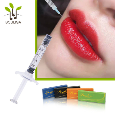 le volume 3ml a réticulé les injections cosmétiques d'acide hyaluronique pour des lèvres